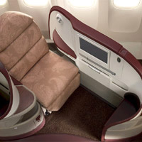 New business class seats, Jet Airways