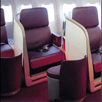 New business class seats, Virgin Upper Class