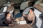Cathay Pacific first class seat pod