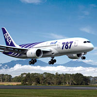 B787 vs A380, ANA took delivery of the first B787 on 26 September, 2011
