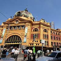 Melbourne guide for family fun, Flinders Station