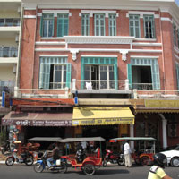 Phnom Penh guide, colonial building on Sisowath