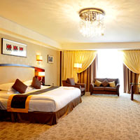 Tashkent business hotels, Miran room decor