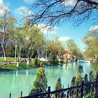 Tashkent fun guide, riverside walk