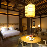 Romantic hotels in Hangzhou, Amanfayun suite