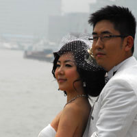 Shanghai weddings on the Bund