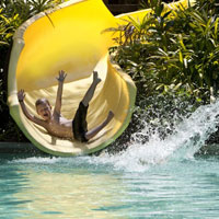 Langkawi child-friendly hotels, Andaman splash slide