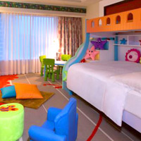 Macau family rooms with bunk beds at Sheraton Grand Macao