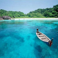 Diving in the Similan Islands, Thailand