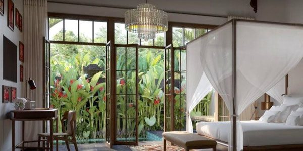 La Reserve 1785 Bali - four poster beds and privacy