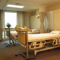 Medical tourism Singapore, Raffles Hospital room