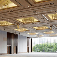 Top Tokyo conference hotels, the newer Palace Hotel's AOI ballroom