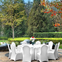 Corporate meetings in Beijing, St Regis offers a garden venue in summer