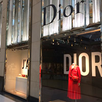 Dior is an anchor tenant at The Landmark, Central District