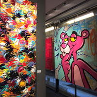 Opera Gallery is a leading art exhibitor in Hong Kong - Pink Panther, by Seen