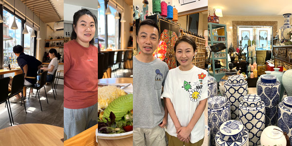 Best coffee in Yuen Long at COHEE with Kai the manager and breakfast eggs with avocado, Jimmy and Alic Tong at the Brass Factory for fun shopping