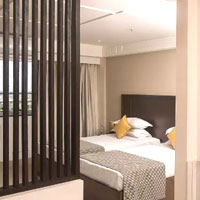 Bangalore budget boutique hotels, Ivory Tower room