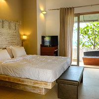 Goa resorts review, Casa Vagator room