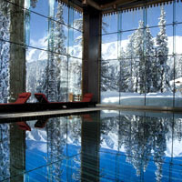 Khyber is a luxury resort in Gulmarg with splendid spa facilities