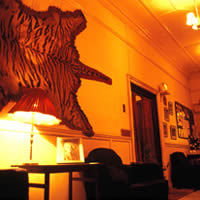 Taragarh Palace, Himachal, Tiger skins