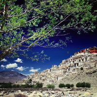 Ladakh guide to hotels and sights, Thikse Monastery