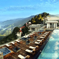 India spas, Moksha Himalaya resort in the hills