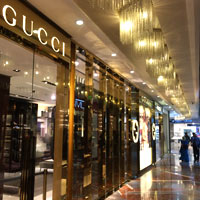 Mumbai brand shopping, the swish Palladium mall and Gucci flagship store