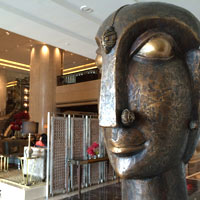 St Regis Mumbai serves up a variety of artworks in the lobby