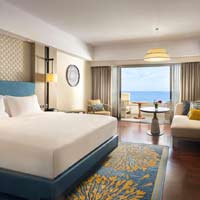 Bali resort weddings - new look Deluxe Ocean View room late 2019 at Hilton Bali