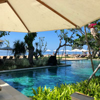 Bali child friendly hotels, Hyatt Regency pool in Sanur