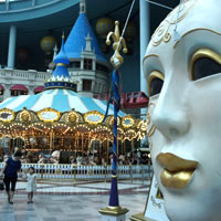 Seoul family fun, the child-friendly Lotte World Adventure indoor theme park