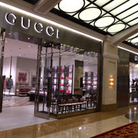 Macau designer brand shopping, Gucci