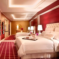 Macau casino hotels review, bright Encore Deluxe Suite