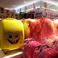 Fun carry-on bags at KL Airport