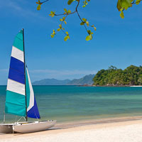 Langkawi resorts review, beach at The Andaman