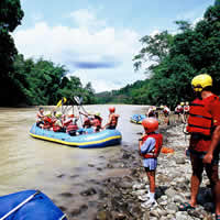 Sabah guide, Kiulu river rafting