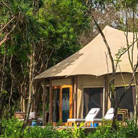 Mergui resorts review, Wa Ale luxury tent