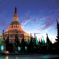 Shwedagon pagoda is a surprisingly family-friendly place