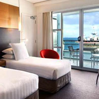 Hilton hotel, Auckland, New Zealand, is a business traveller favourite
