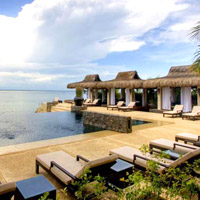 Cebu boutique resorts, abaca pool