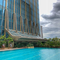 New Grand Hyatt Manila at BGC, vast pool