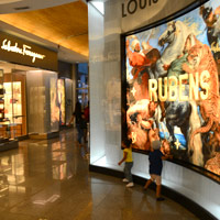 Manila fun shopping for brands like Louis Vuitton at Greenbelt Mall