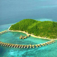 Palawan dive resorts and spa escapes, Huma Island Resort in Busuanga