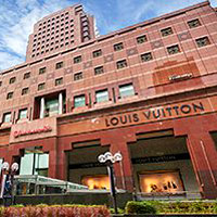 Takashimaya mall is popular at Ngee Ann City on Orchard with its flagship Louis Vuitton store