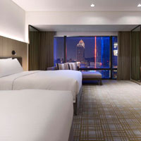 The new Marriott is a top Taipei conference hotels choice with the largest ballroom in town