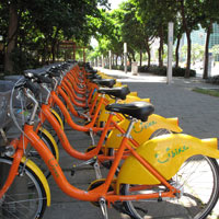 Taipei fun guide, bicycle rentals are convenient