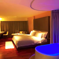 Bangkok design hotels, LIT's Extra Radiance room