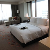 Bangkok business hotels, Okura Prestige corner King room