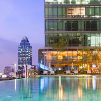 Sivatel is a good value hotel in central Bangkok close to the BTS SkyTrain Station