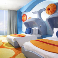 Pattaya child-friendly hotels, Holiday Inn kids' room
